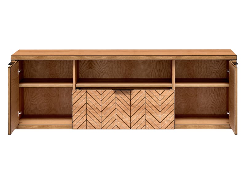 Fonti TV-bænk 159 cm - Brun - Møbler - TV borde & mediemøbler - TV-borde