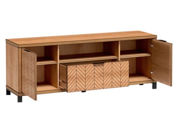 Fonti TV-bænk 159 cm - Brun|sort - Møbler - TV borde & mediemøbler - TV-borde