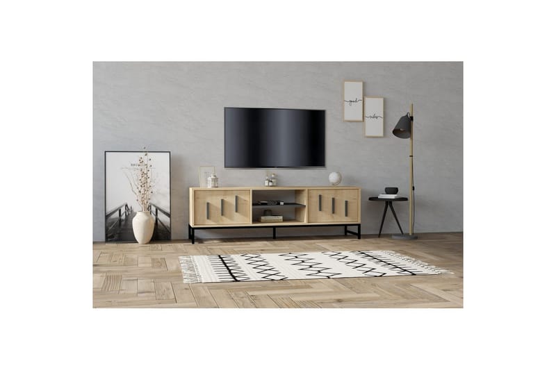 Form Tv-bænk 160 cm - Natur - Møbler - TV borde & mediemøbler - TV-borde