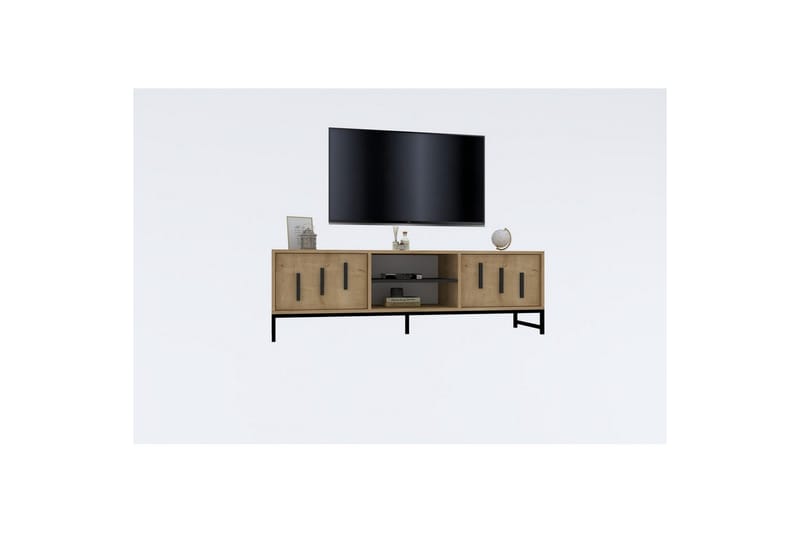 Form Tv-bænk 160 cm - Natur - Møbler - TV borde & mediemøbler - TV-borde