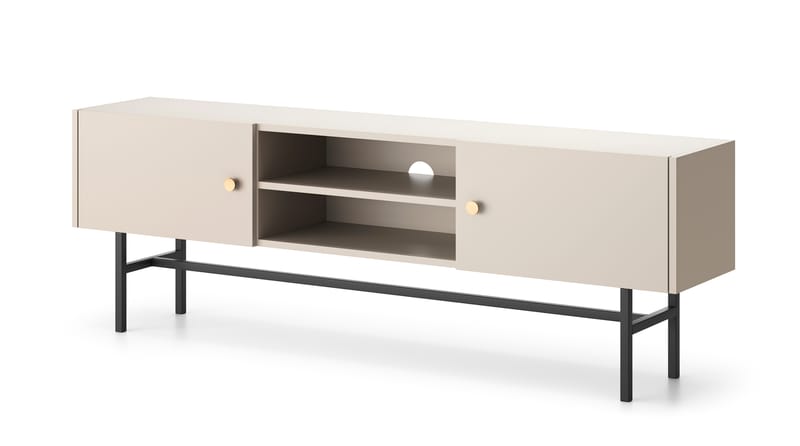 Francisca TV-bænk 155 cm - Cashmere - Møbler - TV borde & mediemøbler - TV-borde