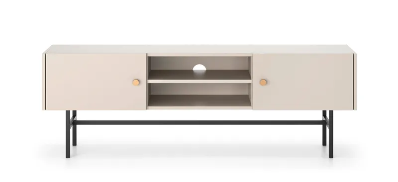 Francisca TV-bænk 155 cm - Cashmere - Møbler - TV borde & mediemøbler - TV-borde