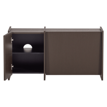 Fritstående Tv-bord 102 cm med Opbevaring i Ask - Brun - Møbler - TV borde & mediemøbler - TV-borde