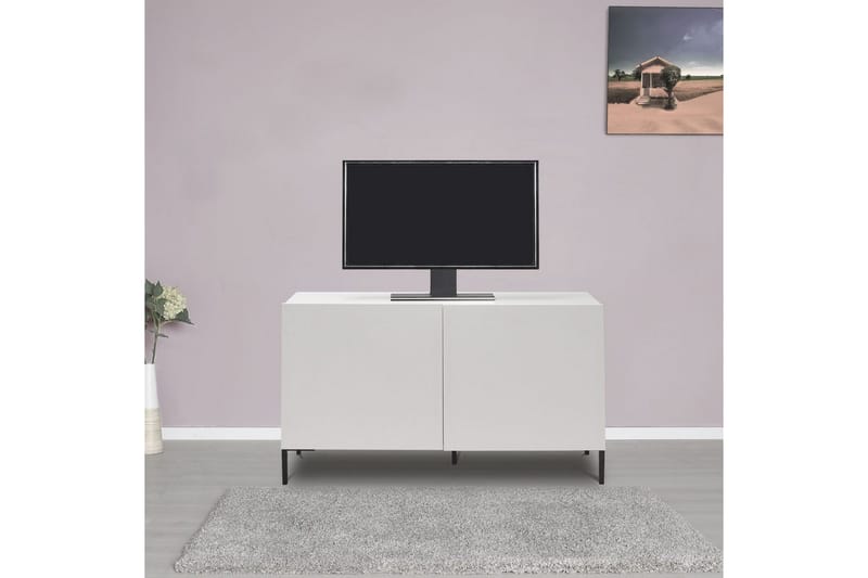 Galnor Tv-bænk 120 cm - Hvid - Møbler - TV borde & mediemøbler - TV-borde