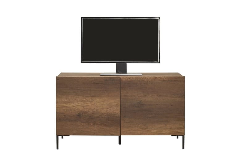 Galnor Tv-bænk 120 cm - Mellemfarvet træ - Møbler - TV borde & mediemøbler - TV-borde