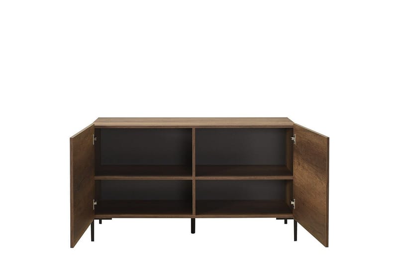 Galnor Tv-bænk 120 cm - Mellemfarvet træ - Møbler - TV borde & mediemøbler - TV-borde
