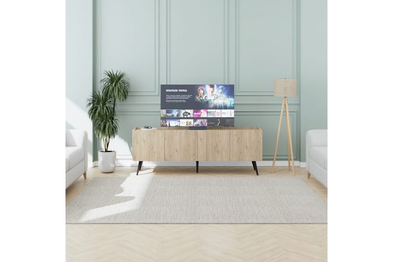 Galnor Tv-bænk 180 cm - Nature - Møbler - TV borde & mediemøbler - TV-borde