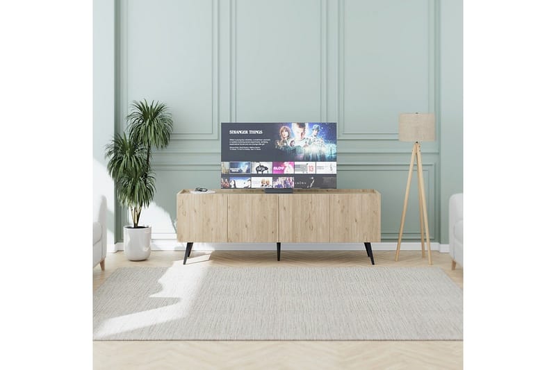 Galnor Tv-bænk 180 cm - Nature - Møbler - TV borde & mediemøbler - TV-borde