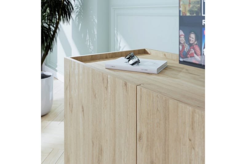 Galnor Tv-bænk 180 cm - Nature - Møbler - TV borde & mediemøbler - TV-borde