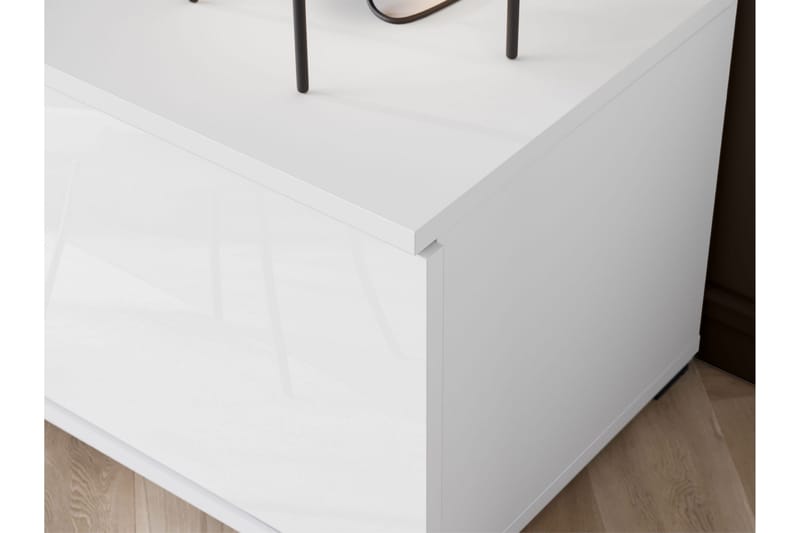 Gammelt Tv-Møbelsæt - Hvid - Møbler - TV borde & mediemøbler - Tv-møbelsæt