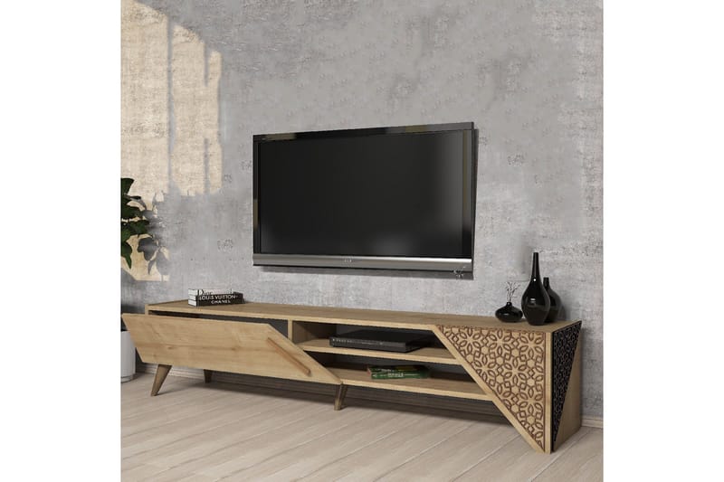 Gerais Tv-bænk 180 cm - Eg - Møbler - TV borde & mediemøbler - TV-borde