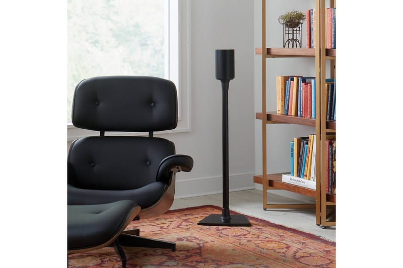 Gulvstander Sanus for Sonos Era 100 Sort, Fast stativ - Sort, Fast stativ - Møbler - TV borde & mediemøbler - Mediestativ & vægbeslag