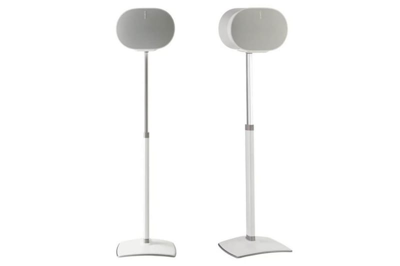 Gulvstander Sanus for Sonos ERA 300 2 Dele Hvid, Justerbart stativ - Hvid, Justerbart stativ - Møbler - TV borde & mediemøbler - Mediestativ & vægbeslag