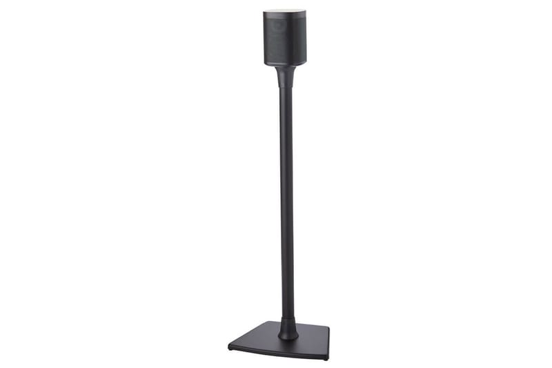 Gulvstander Sanus for Sonos One SL Play:1 og Play:3 Sort, Fast stativ - Sort, Fast stativ - Møbler - TV borde & mediemøbler - Mediestativ & vægbeslag