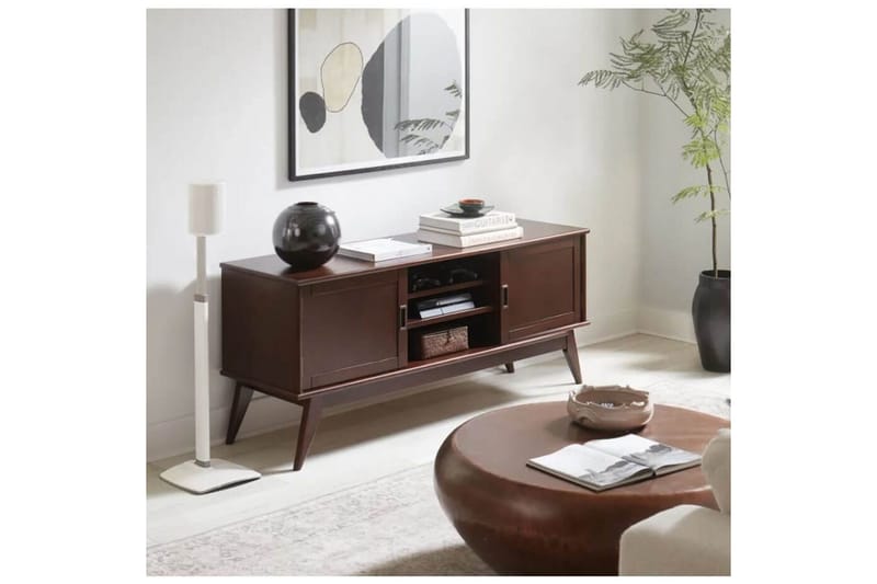 Gulvstativ Sanus til Sonos ERA 100 - Hvid - Møbler - TV borde & mediemøbler - Mediestativ & vægbeslag