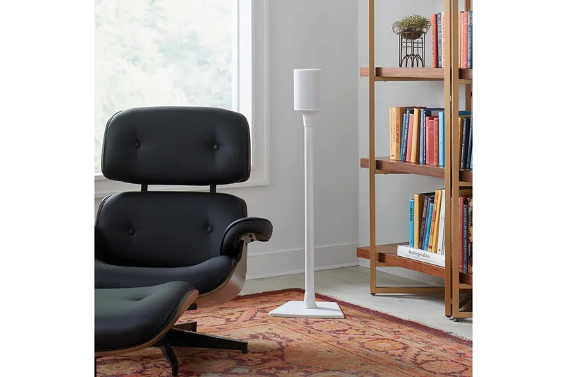 Gulvstativ Sanus til Sonos ERA 100 - Hvid - Møbler - TV borde & mediemøbler - Mediestativ & vægbeslag