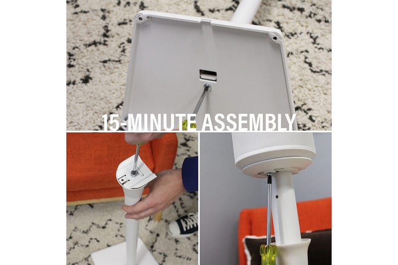 Gulvstativ Sanus til Sonos ERA 100 - Hvid - Møbler - TV borde & mediemøbler - Mediestativ & vægbeslag