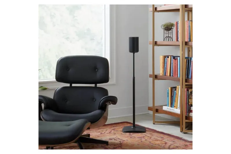 Gulvstativ Sanus til Sonos ERA 100 - Sort - Møbler - TV borde & mediemøbler - Mediestativ & vægbeslag