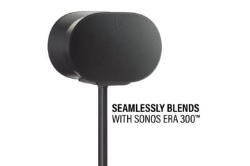 Gulvstativ Sanus til Sonos ERA 300 - Sort - Møbler - TV borde & mediemøbler - Mediestativ & vægbeslag