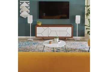 Gulvstativ Sanus til Sonos Play:5 - Hvid - Møbler - TV borde & mediemøbler - Mediestativ & vægbeslag