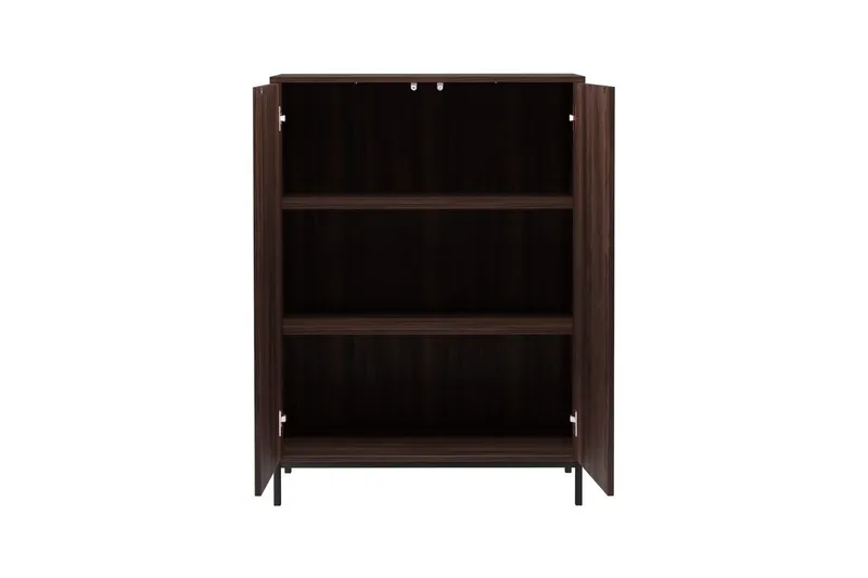 Højskab Celine Brun - Brun - Opbevaring - Skab - Skabe