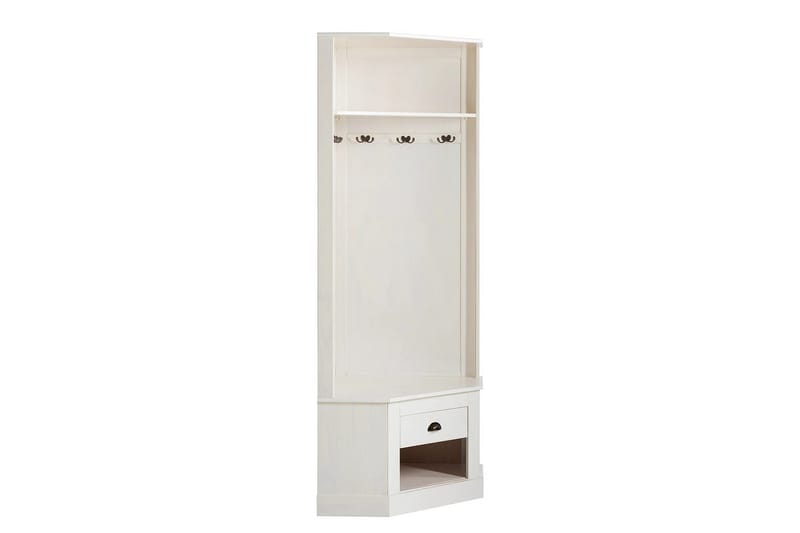 Højskab Toby Hvid, 185x90x65 cm - Hvid, 185x90x65 cm - Møbler - TV borde & mediemøbler - TV-skab
