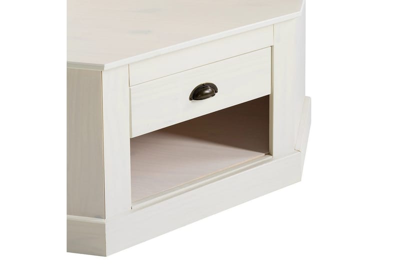 Højskab Toby Hvid, 185x90x65 cm - Hvid, 185x90x65 cm - Møbler - TV borde & mediemøbler - TV-skab