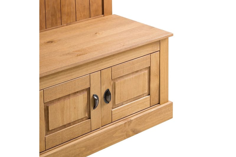 Højskab Toby Natur, 185x90x45 cm - Natur, 185x90x45 cm - Møbler - TV borde & mediemøbler - TV-skab