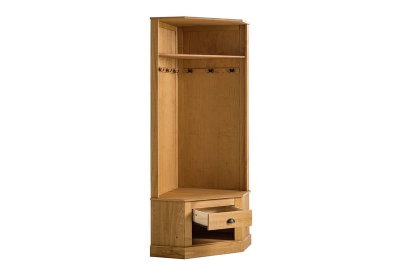 Højskab Toby Natur, 185x90x65 cm - Natur, 185x90x65 cm - Møbler - TV borde & mediemøbler - TV-skab