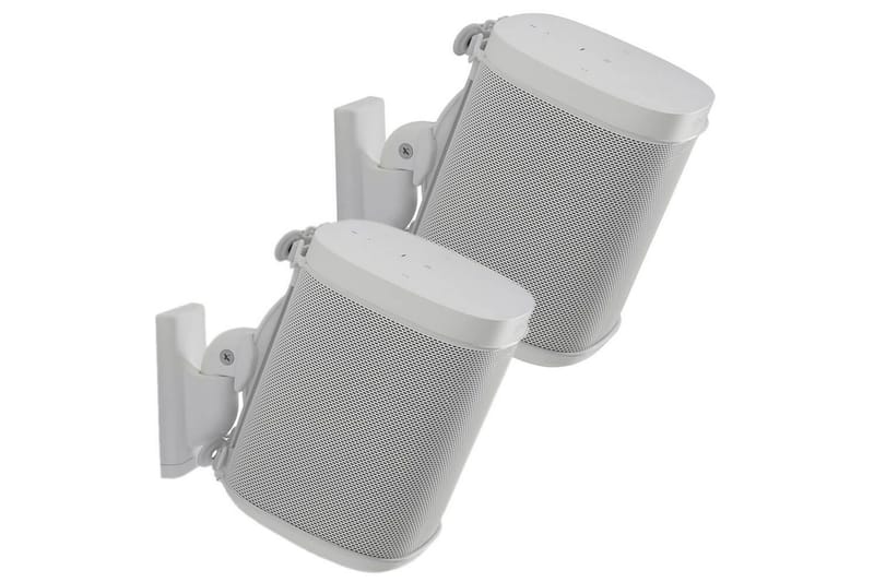 Højttalerbeslag Sanus for Sonos One SL Play:1 og Play:3 Hvid - Hvid - Møbler - TV borde & mediemøbler - Mediestativ & vægbeslag