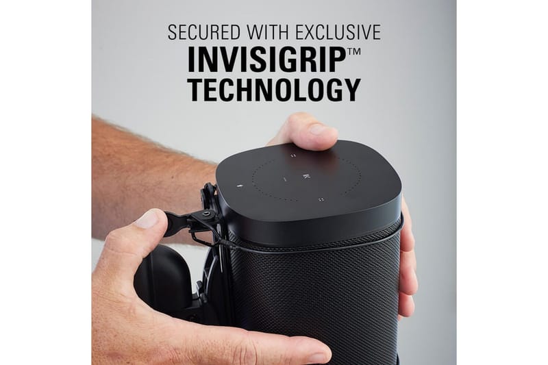 Højttalerbeslag Sanus til Sonos One SL Play:1 og Play:3 - Sort - Møbler - TV borde & mediemøbler - Mediestativ & vægbeslag