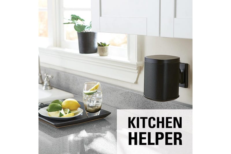 Højttalerbeslag Sanus til Sonos One SL Play:1 og Play:3 - Sort - Møbler - TV borde & mediemøbler - Mediestativ & vægbeslag