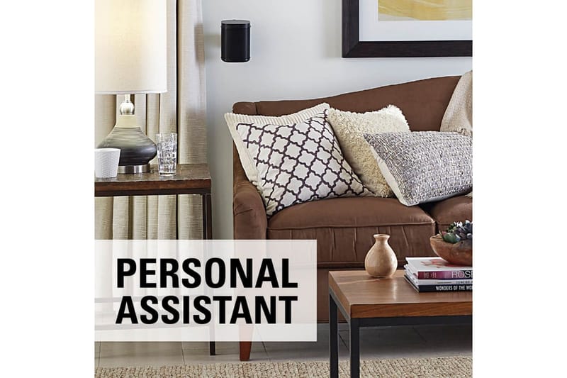 Højttalerbeslag Sanus til Sonos One SL Play:1 og Play:3 - Sort - Møbler - TV borde & mediemøbler - Mediestativ & vægbeslag