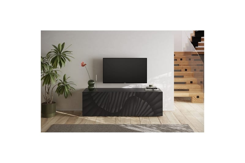 Hawell TV-bord 181 cm - Mørkegrå - Møbler - TV borde & mediemøbler - TV-borde
