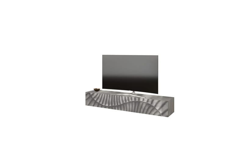 Hawell Væghængt TV-bord 180 cm - Grå - Møbler - TV borde & mediemøbler - TV-borde