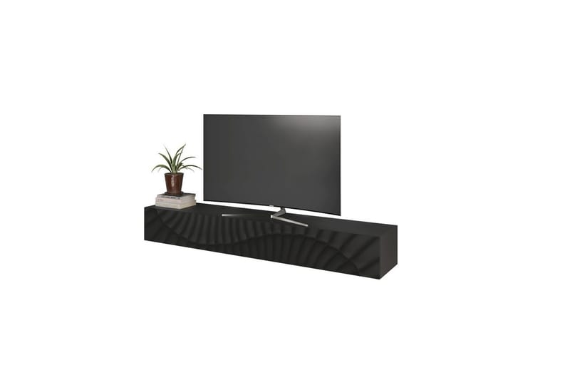 Hawell Væghængt TV-bord 210 cm - Mørkegrå - Møbler - TV borde & mediemøbler - TV-borde