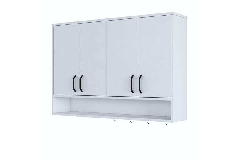 Heba TV-skab 120 cm, Hvid