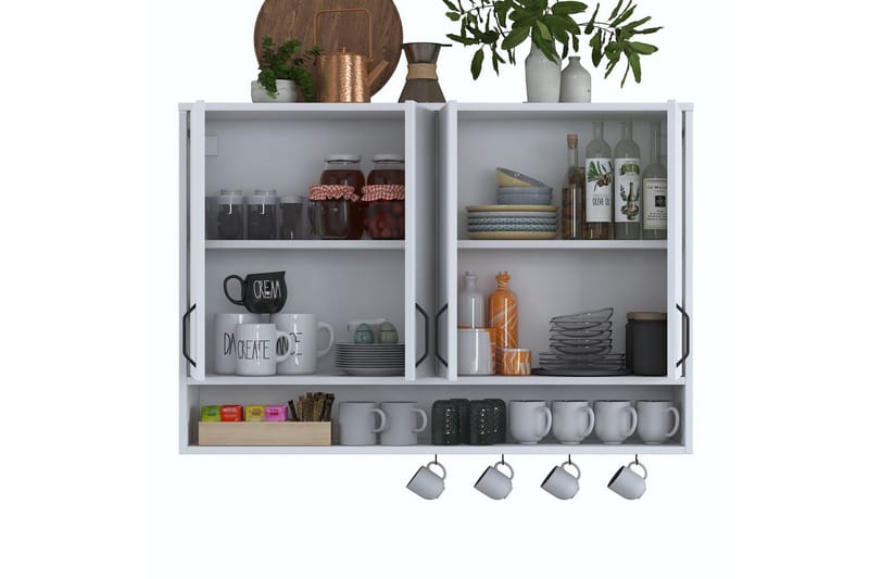 Heba TV-skab 120 cm - Hvid - Møbler - TV borde & mediemøbler - TV-skab