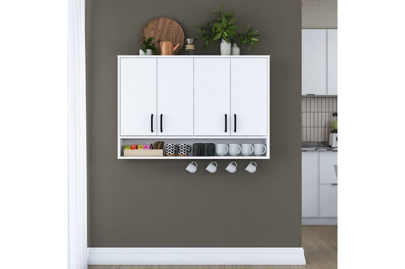 Heba TV-skab 120 cm - Hvid - Møbler - TV borde & mediemøbler - TV-skab