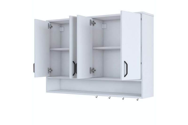 Heba TV-skab 120 cm - Hvid - Møbler - TV borde & mediemøbler - TV-skab