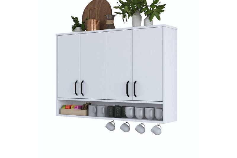 Heba TV-skab 120 cm - Hvid - Møbler - TV borde & mediemøbler - TV-skab