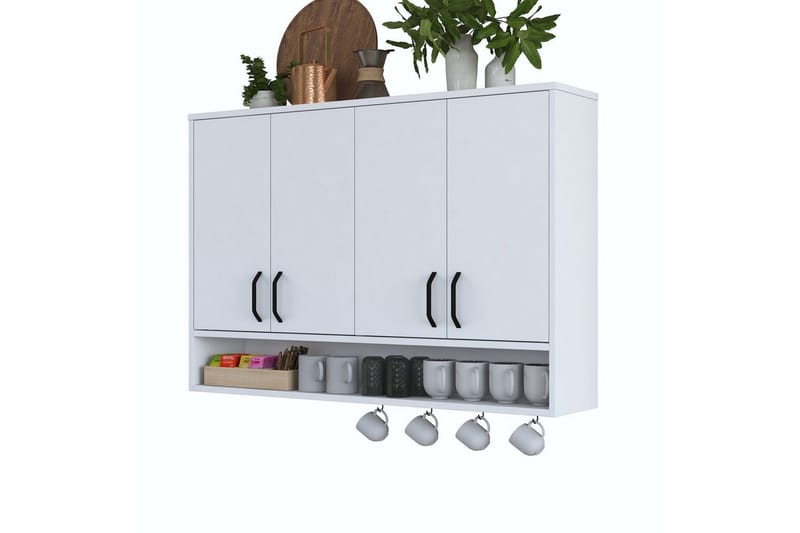 Heba TV-skab 120 cm - Hvid - Møbler - TV borde & mediemøbler - TV-skab