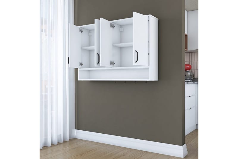 Heba TV-skab 120 cm - Hvid - Møbler - TV borde & mediemøbler - TV-skab