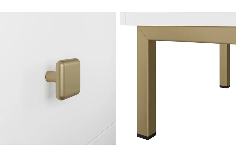 Hermann Tv-bord 180 cm - Hvid - Møbler - TV borde & mediemøbler - TV-borde