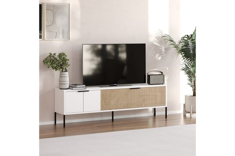 Hew TV-bænk 150 cm - Hvid - Møbler - TV borde & mediemøbler - TV-borde