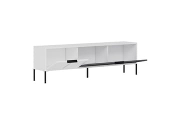 Hew TV-bænk 150 cm - Hvid/Antracit - Møbler - TV borde & mediemøbler - TV-borde
