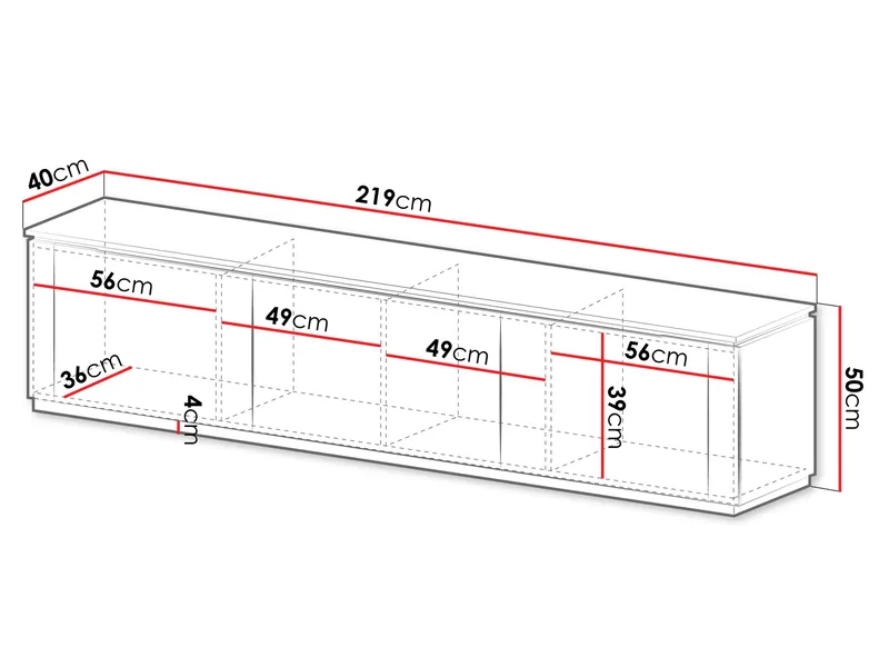 Hilafin TV-bord - Møbler - TV borde & mediemøbler - TV-skab