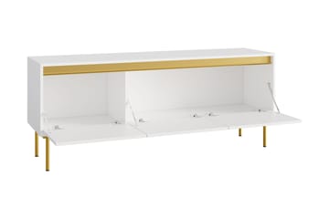 Hollander Tv-bænk 150 cm - Sort/Guld - Møbler - TV borde & mediemøbler - TV-borde