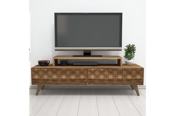 Hovdane TV-Bord 140 cm - Brun - Møbler - TV borde & mediemøbler - TV-borde