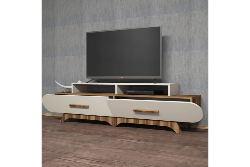 Hovdane TV-Bord 205 cm - Brun - TV-borde